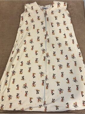 Halo 100% Cotton Wearable Blanket, Swaddle Transition Sleeping Bag Mickey Print